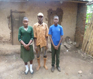 Sponsored orphaned children