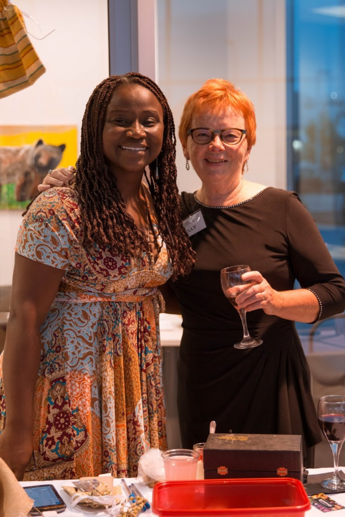 Kelly Deis on the right.